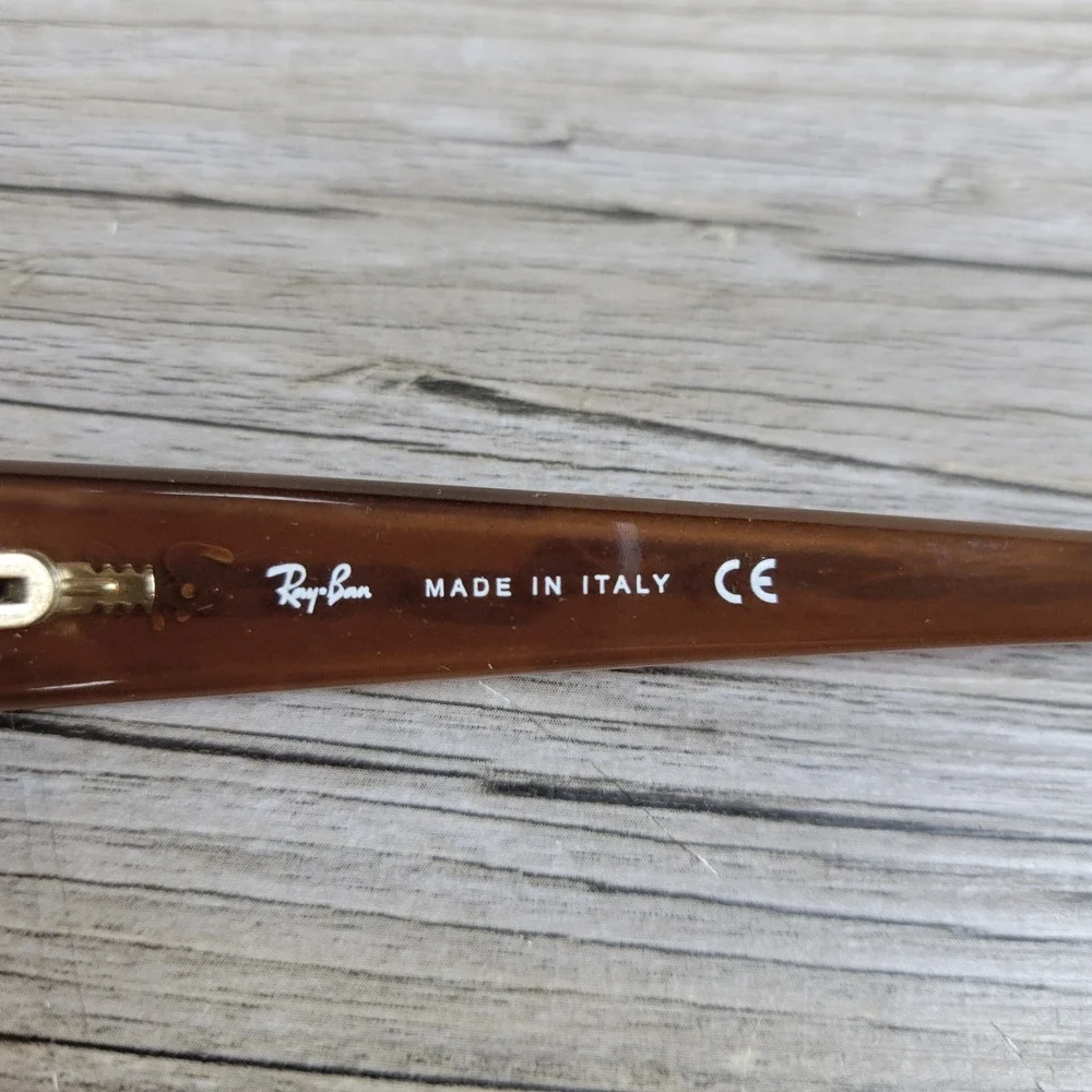 Ray-Ban Eyeglasses RB 4067 689 Brown Rectangular Frames‎ Only 52-16-145